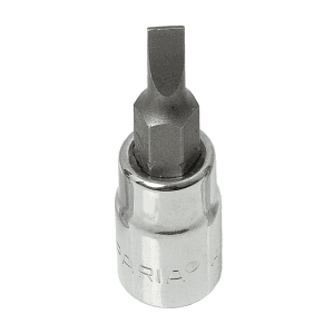 Taparia 4 mm, 1/4 Inch Sq. Drive Flat Bit Socket, AF 4