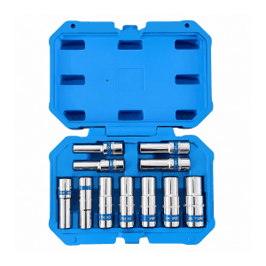 Taparia 11 Pcs 1/2 Inch Sq. Drive Deep Socket Set, SLHS11