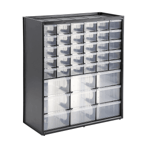Stanley Multi-Purpose Storage Bin With 30 Small Drawers & 9 Large Drawers, 1-93-981
