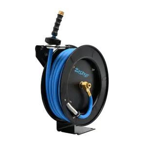 Zephyr 10 Mtr / 6 mm Auto-Retractable Air Hose Reel (Medium Duty), ZAR0610
