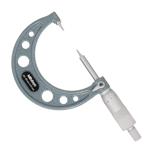 Mitutoyo 25 - 50 mm / 15 Degree Point Micrometer with Carbide Tip, 112-166