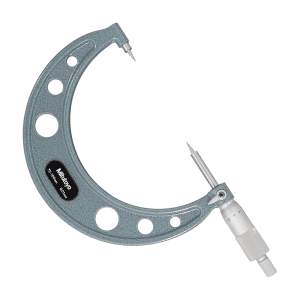 Mitutoyo 75 - 100 mm / 15 Degree Point Micrometer with Carbide Tip, 112-168