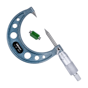 Mitutoyo 1 - 2 inch / 30 Degree Point Micrometer with Carbide Tip, 112-238