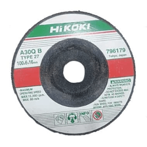 HiKoki 100 x 6 x 16 mm Grinding Wheel (Pack of 25 Pcs), 796179Z