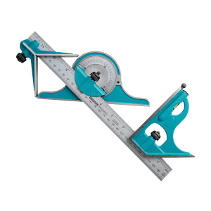 Kristeel 4 Pcs Precision Combination Try & Meter Square Set In Chrome Finish, 1516 KP