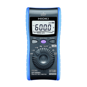 Hioki 80 V to 600 V AC Premier Pocket Digital MultiMeter, DT4223