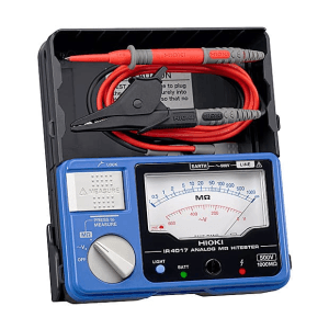 Hioki 500V - 1000M Ohms Single-Range Analog Insulation Resistance HiTester, IR4017