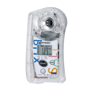 Atago Digital Hand-held Pocket Size Brix-Salt Hybrid Meter, PAL-BX | SALT+15