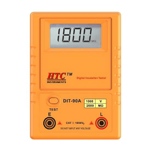 HTC 1000V / 2000 MOhms Range Digital Insulation Tester, DIT-90A