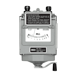Meco 1000V / 200M Ohms Hand Cranking Type Analog Insulation Tester, HIT 1K-2