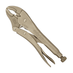 Irwin 10 inch / 250 mm Curved Jaw Locking Plier With Wire Cutter, T0502EL4