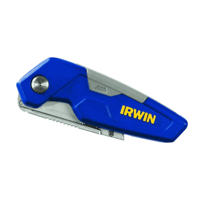 Irwin FK 100 Folding Utility Knife With 3 Blades, 1858319