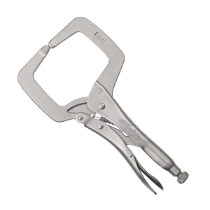 Irwin 11 inch / 275 mm Locking C-Clamps with Regular Tips, T19EL4