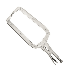 Irwin Steel 18 inch / 455 mm Locking C-Clamps With Regular Tips, T18R