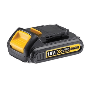 Dewalt 18V / 1.5 Ah XR Li-ion Battery Pack, DCB181-XJ