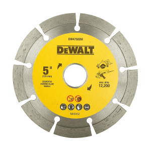 Dewalt 5 inch / 125 mm Segmented Marble Cutting Blade, DW47502M-IN