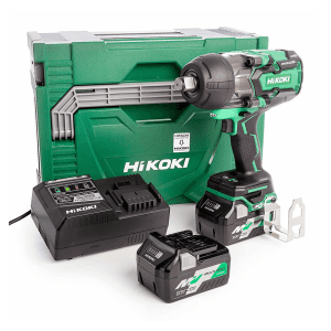 HiKoki 3/4 Inch / 36V / 2.5 Ah Li-ion Cordless Impact Wrench (Brushless), WR 36DAWRZ