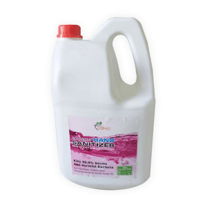 Vibhu's 5000 ml Antibacterial Hand Gel Sanitizer with Lemon Extract