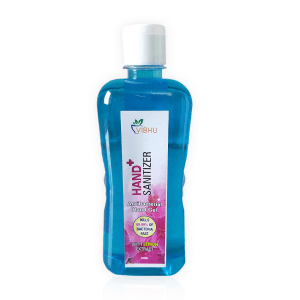 Vibhu's 500 ml Antibacterial Liquid Hand Sanitizer with Lemon Extract