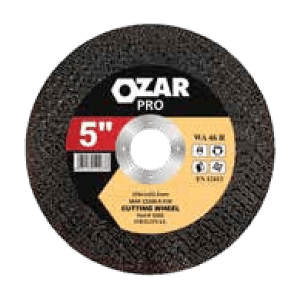 Ozar 125 x 1.2 x 22.2 mm Cut Off Wheels PRO (Pack of 25 Pcs), AWC-3503