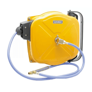 Sumake 10 Mtr / 6.5 mm Air Hose Reel With Metallic Case, HR041010