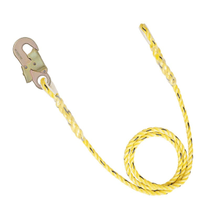 Karam 2 Mtr Restraint Twisted Rope Lanyard, PN 204 (PP)