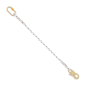 Karam 1 Mtr Restraint Twisted Rope Lanyard, PN 207