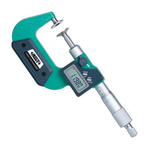 Insize 0 - 25 mm Digital Non-Rotating Spindle Disk Micrometer, 3594-25A