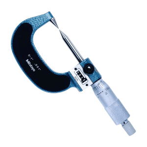 Mitutoyo 0 - 1 inch / 30 Degree Mechanical Counter Point Micrometer, 142-225