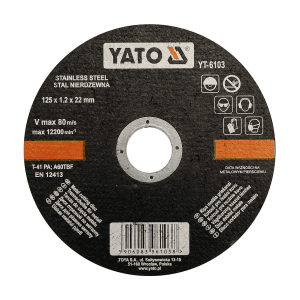 Yato 100 x 1.0 x 16 mm Inox Cutting Disc, YT-61009
