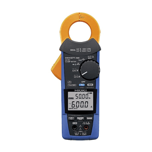 Hioki 20.00 A / 600.0 A True-RMS AC/DC Clamp Meter, CM4371-50