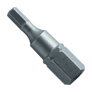 Hogert 25 mm (Length) x 6 mm Hex Screwdriver Bits (Pack of 2 Pcs), HT1S346