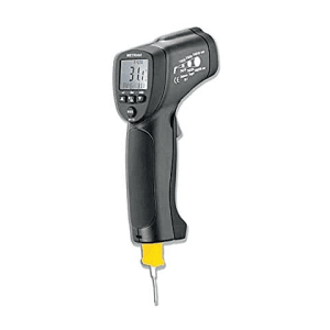 Metravi 1050°C Temperature Range Non-contact cum Contact Infrared Thermometer With Wireless Interface, MT-13