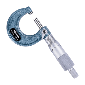 Mitutoyo 0 - 25 mm Outside Micrometer (Economy Design), 103-129