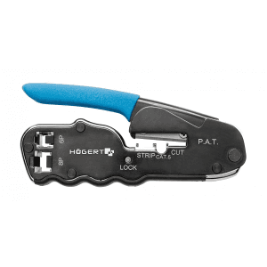 Hogert 5.5 inch / 137 mm Telephone Connector Crimping Tool, HT1P172