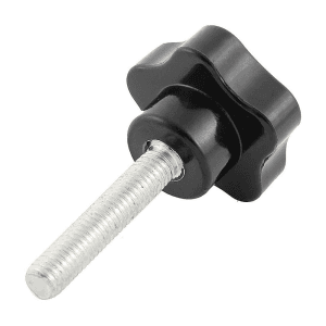 TB Basics M6 x 25mm Screws with Bakelite Star Knob (Pack of 100 Pcs), 6x25