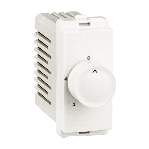 Schneider Electric Livia 1 Module Step Type Fan Regulator (Pack of 10 Pcs), P3100