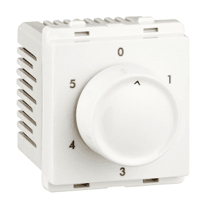 Schneider Electric Livia 2 Module Step Type Fan Regulator (Pack of 6 Pcs), P3200