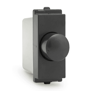 Schneider Electric Opale 1 Module 400 W Dimmer - Coke Grey (Pack of 10 Pcs), AAKY3104