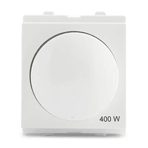 Schneider Electric Opale 2 Module 400 W Dimmer - White (Pack of 5 Pcs), X3004WH