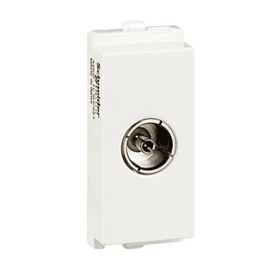 Schneider Electric Opale TV Socket - White (Pack of 10 Pcs), X4500WH