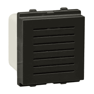 Schneider Electric Opale Buzzer - Coke Grey (Pack of 2 Pcs), AAKY3300