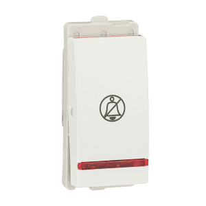 Schneider Electric Opale 1 Way DND Switch (Pack of 20 Pcs), AAKX6002