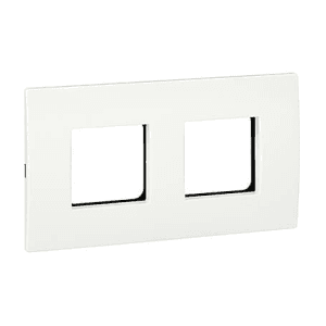Schneider Electric Opale 4 M Grid & 4 Module Cover Frame - White (Pack of 10 Pcs), X0704
