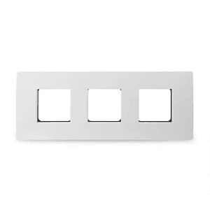 Schneider Electric Opale 6 M Grid & 6 Module Cover Frame - White (Pack of 5 Pcs), X0706