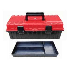 Ozar 15 Inch Plastic Tool Box With Tray, PB-00029