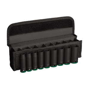 Bosch 9 Pcs 1/2 Inch Sq. Drive PRO Deep Impact Socket Set, 2 608 003 040