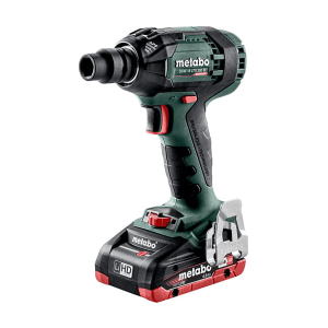 Metabo 18V / 2 x 4 Ah Li-ion Cordless Impact Wrench, SSW 18 LTX 300 BL