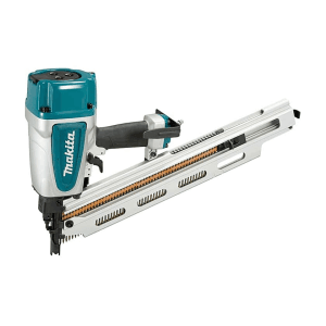 Makita 90 mm (3-1/2") Pneumatic Framing Nailer with 21° Full Round Head, AN924