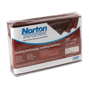 Norton Bear-Tex 230 x 150 mm / 22NM Hand Pads - Very Fine Grit (Pack of 10 Pcs), HX04